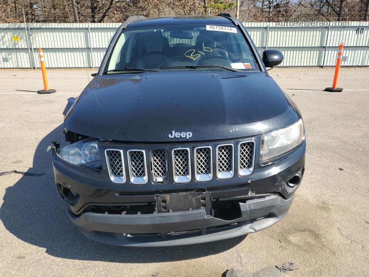 2014 Jeep Compass Latitude Black vin: 1C4NJDEB4ED532629