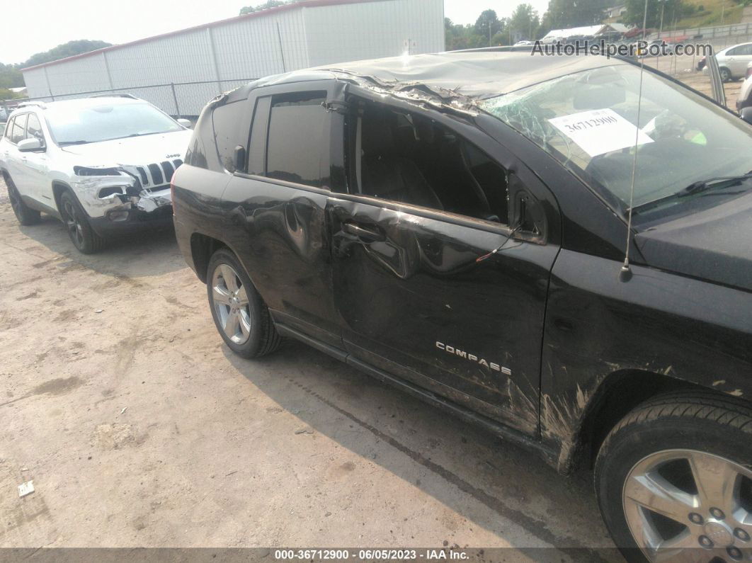 2014 Jeep Compass Latitude Black vin: 1C4NJDEB4ED693448