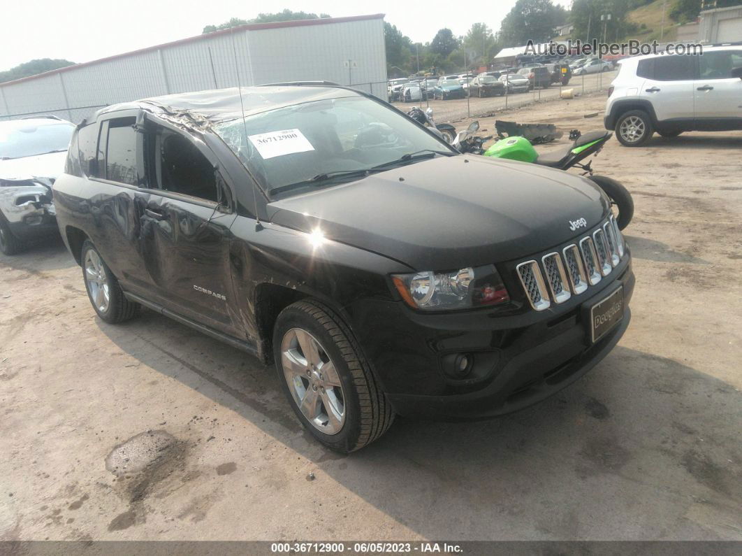 2014 Jeep Compass Latitude Black vin: 1C4NJDEB4ED693448