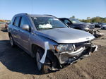 2014 Jeep Compass Latitude Silver vin: 1C4NJDEB4ED846586