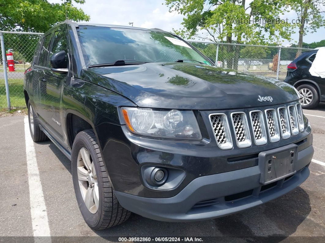 2014 Jeep Compass Latitude Black vin: 1C4NJDEB4ED847382