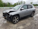 2016 Jeep Compass Latitude Silver vin: 1C4NJDEB4GD545674