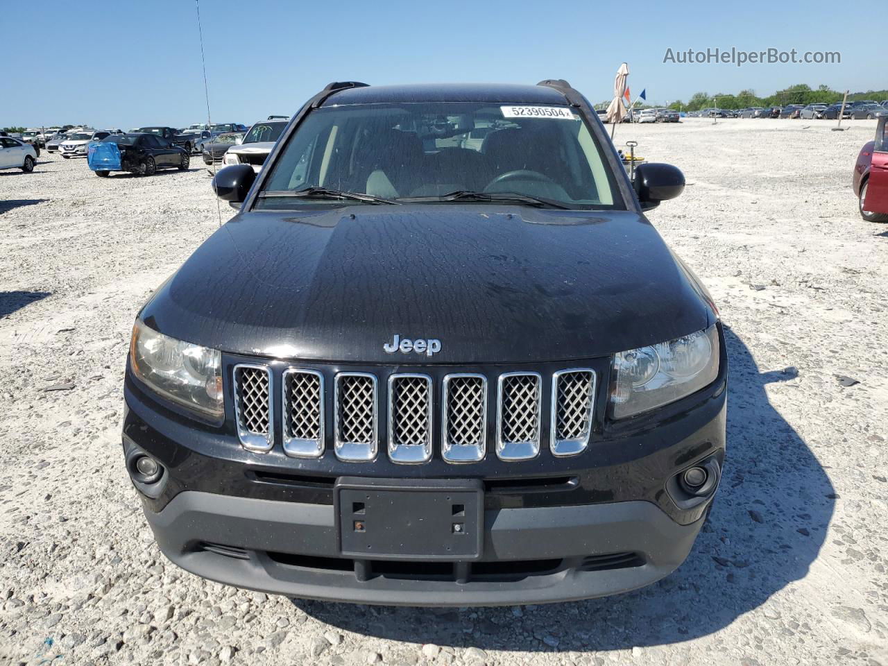 2016 Jeep Compass Latitude Black vin: 1C4NJDEB4GD690665