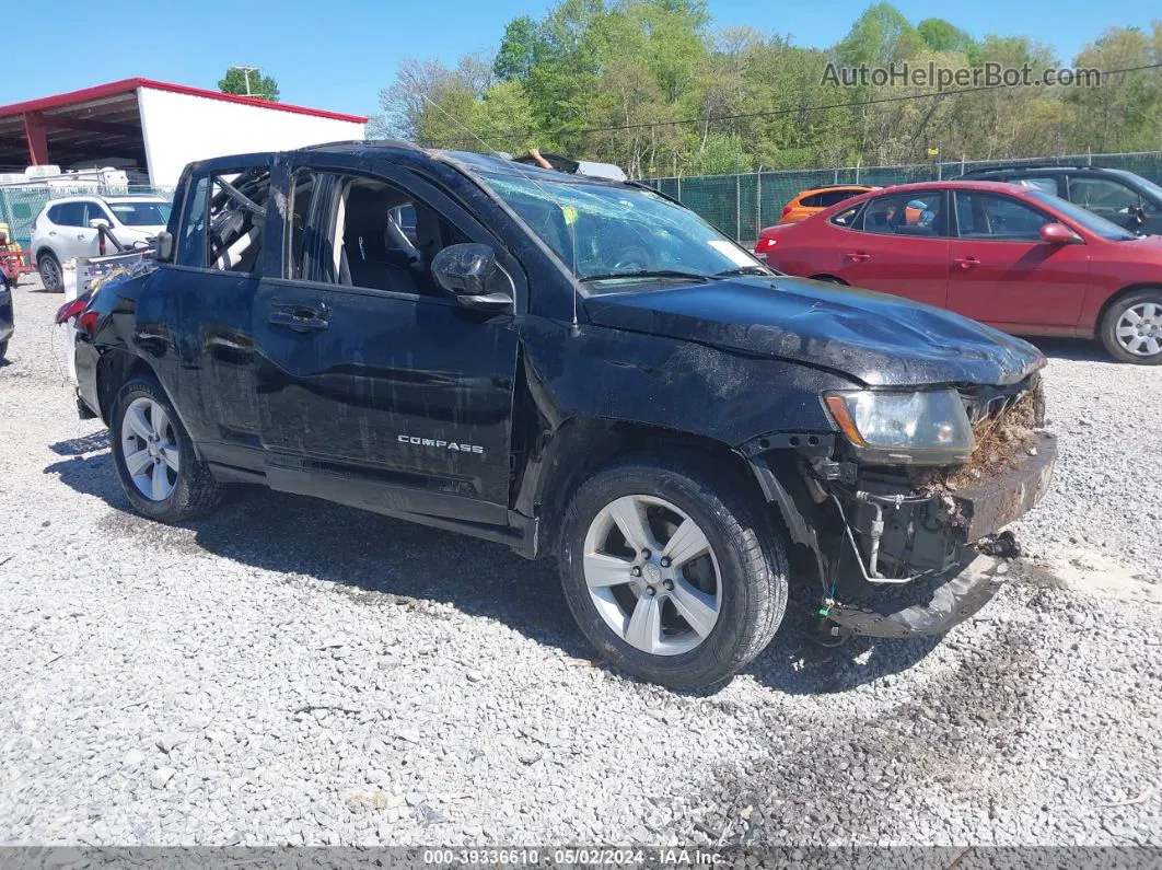 2016 Jeep Compass Latitude Black vin: 1C4NJDEB4GD723521