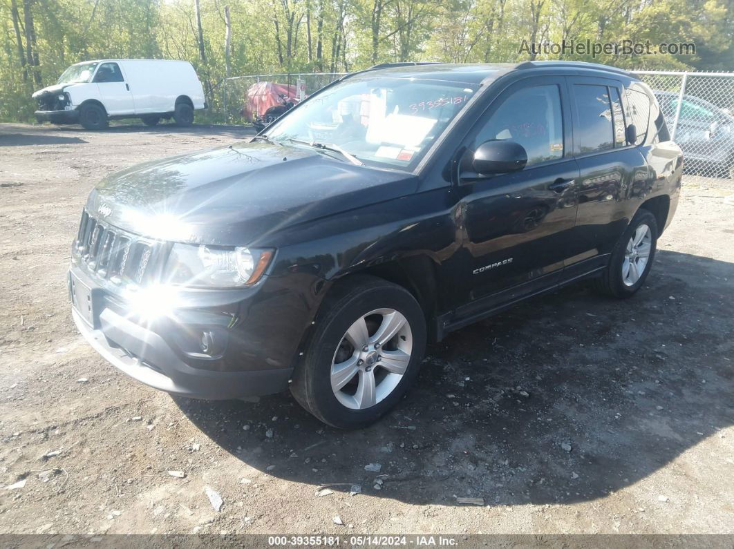 2016 Jeep Compass Latitude Черный vin: 1C4NJDEB4GD780477