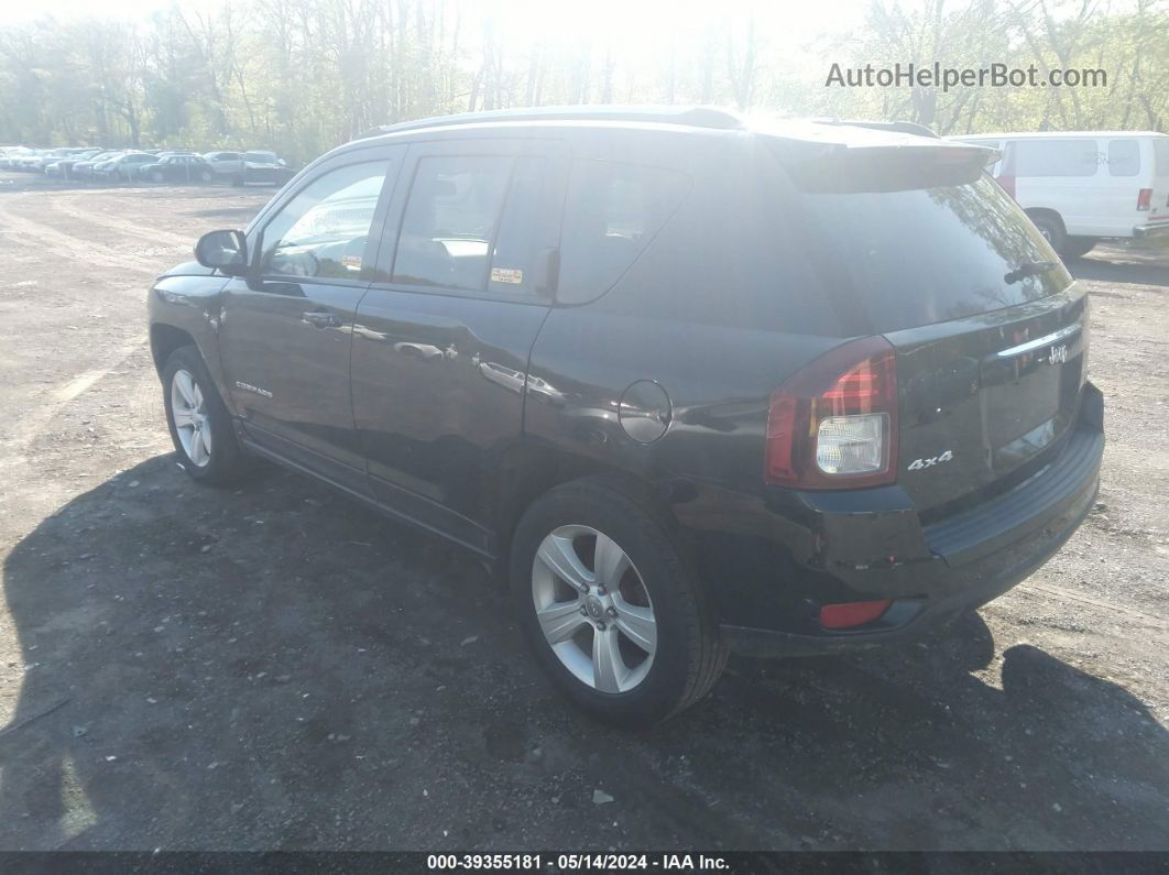 2016 Jeep Compass Latitude Черный vin: 1C4NJDEB4GD780477