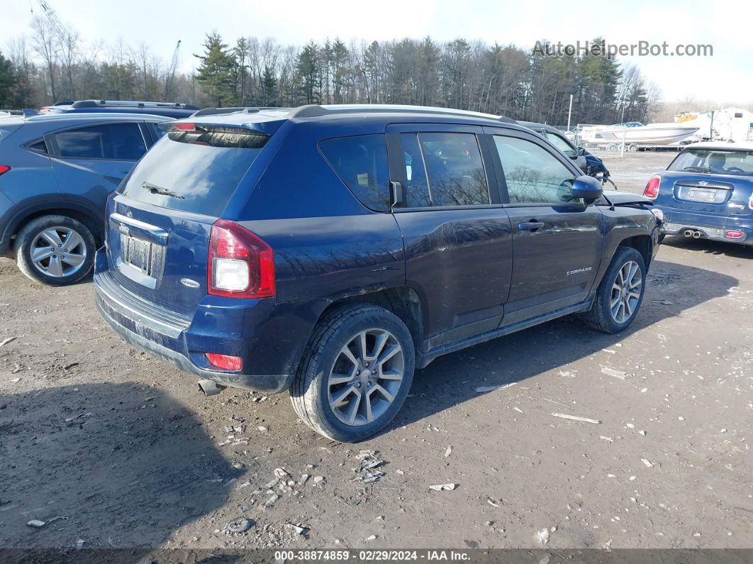 2016 Jeep Compass High Altitude Edition Dark Blue vin: 1C4NJDEB4GD790300