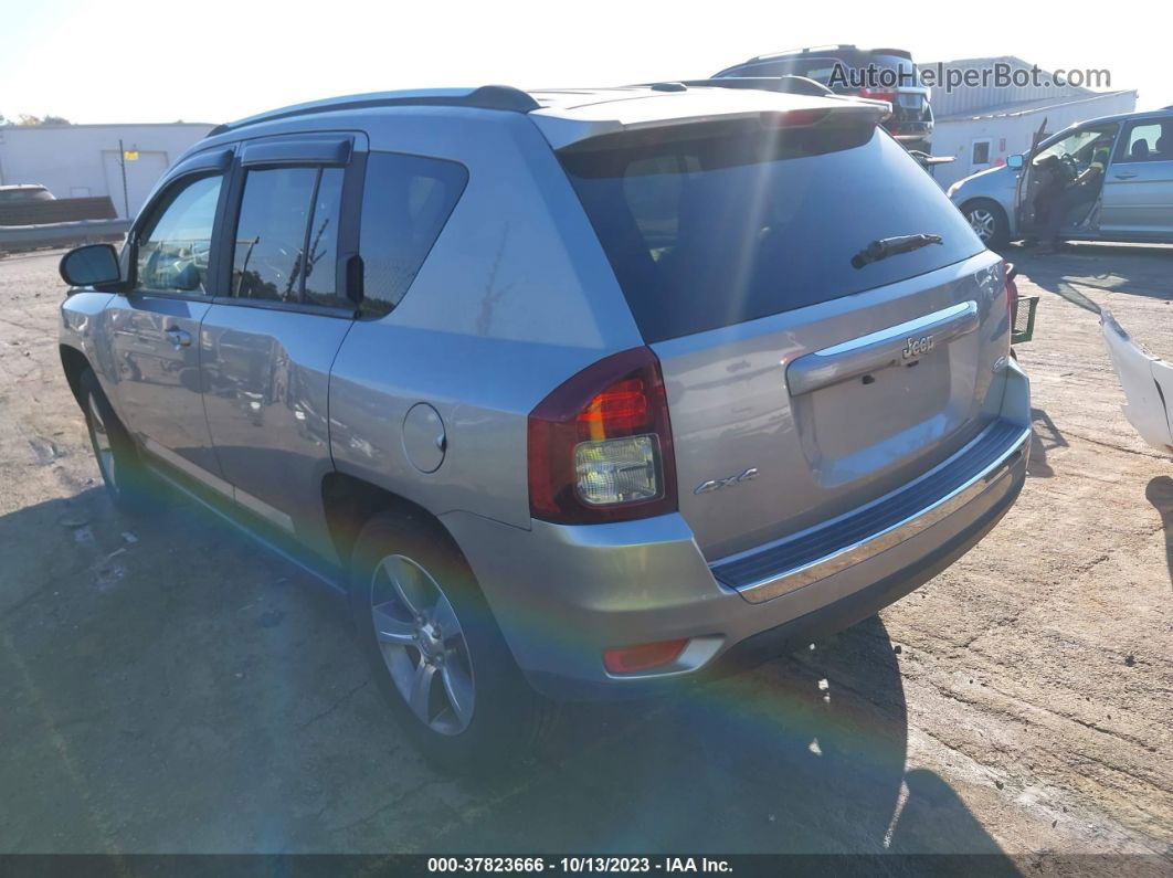 2016 Jeep Compass High Altitude Edition Silver vin: 1C4NJDEB4GD802591