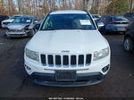 2013 Jeep Compass Latitude White vin: 1C4NJDEB5DD222116