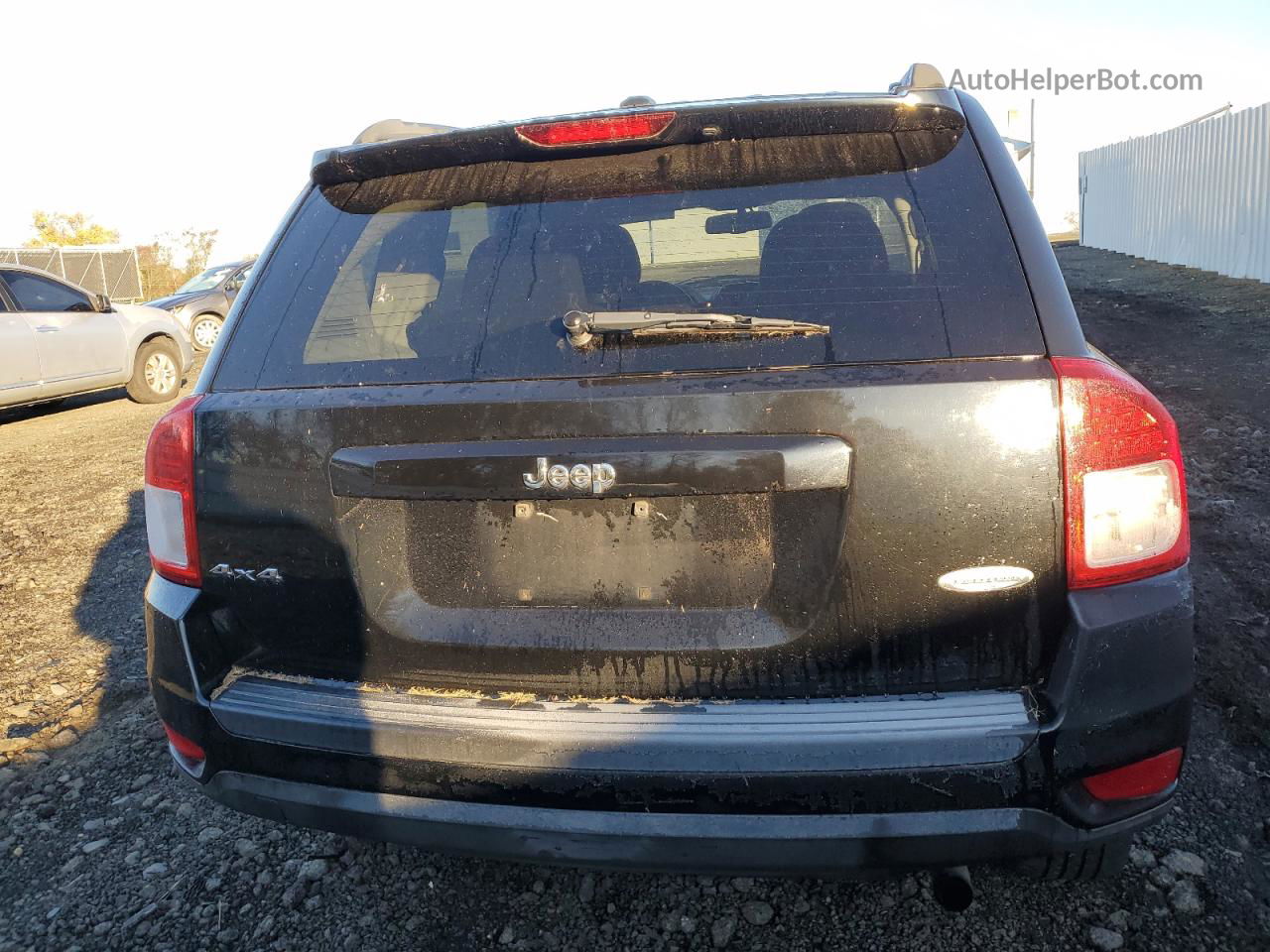 2013 Jeep Compass Latitude Черный vin: 1C4NJDEB5DD253317