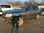 2013 Jeep Compass Latitude Gray vin: 1C4NJDEB5DD274412