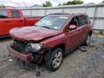 2014 Jeep Compass Latitude Maroon vin: 1C4NJDEB5ED551433