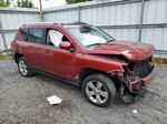 2014 Jeep Compass Latitude Maroon vin: 1C4NJDEB5ED551433