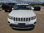 2014 Jeep Compass Latitude White vin: 1C4NJDEB5ED699176