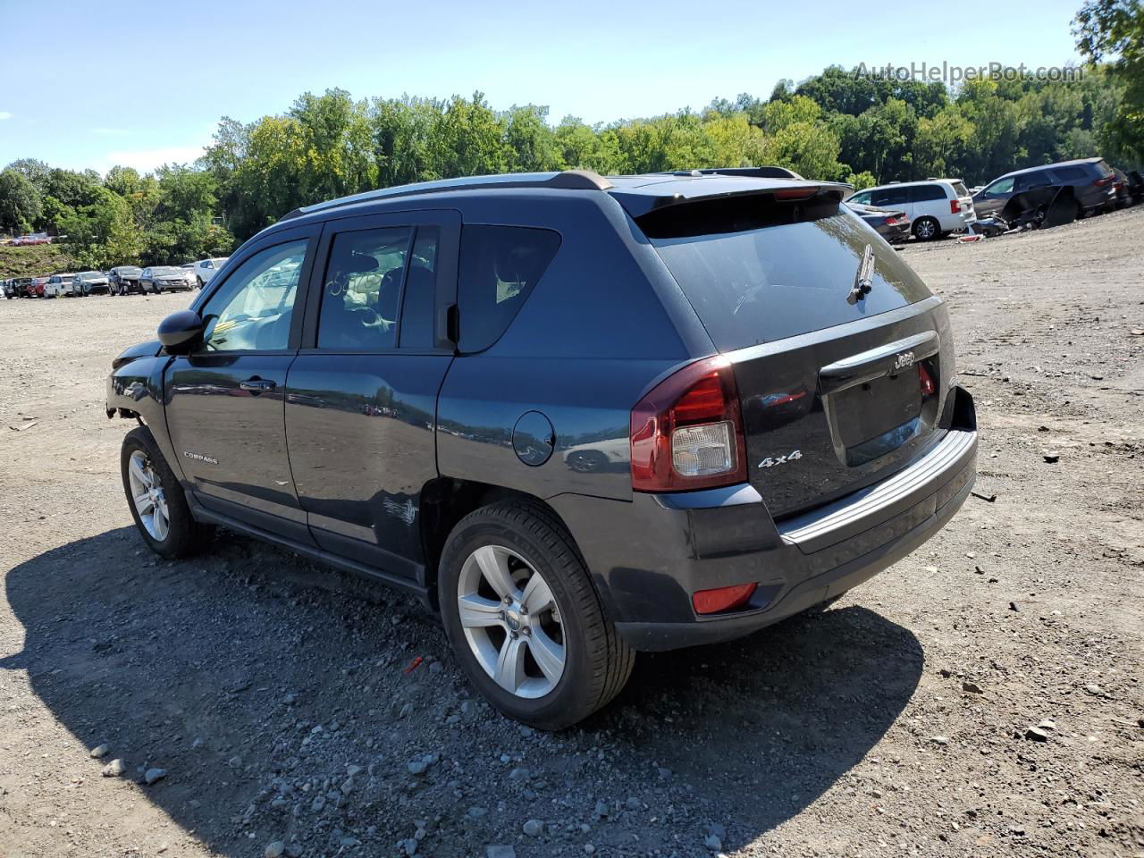 2014 Jeep Compass Latitude Charcoal vin: 1C4NJDEB5ED788441