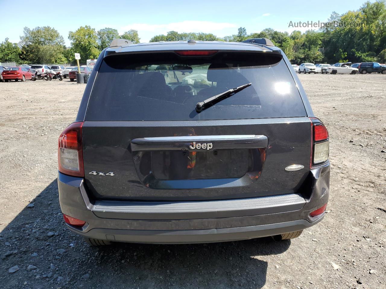 2014 Jeep Compass Latitude Charcoal vin: 1C4NJDEB5ED788441