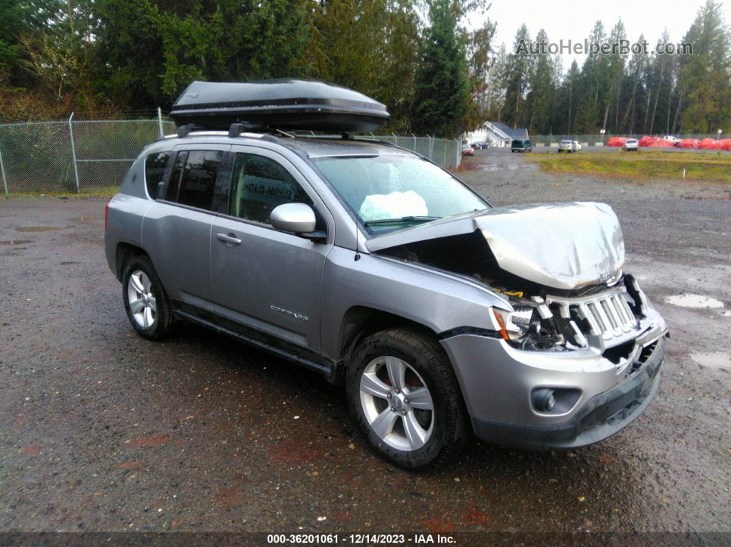 2014 Jeep Compass Latitude Silver vin: 1C4NJDEB5ED820823