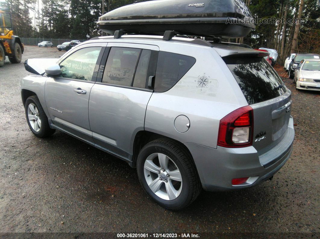 2014 Jeep Compass Latitude Silver vin: 1C4NJDEB5ED820823