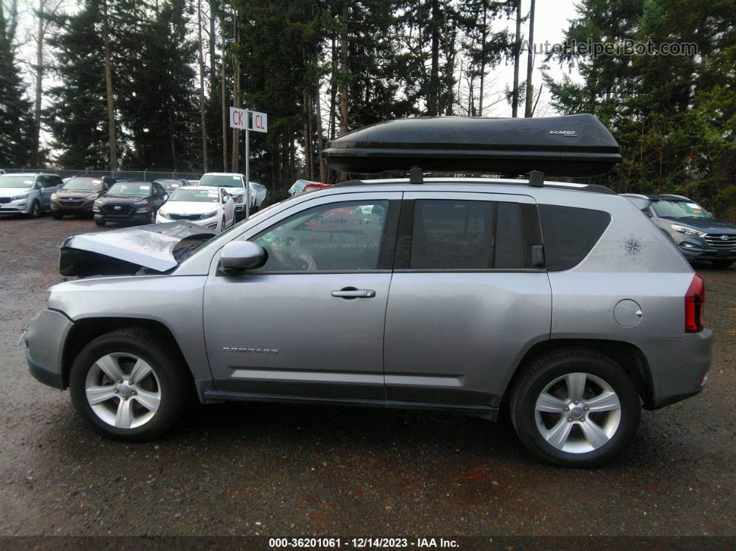 2014 Jeep Compass Latitude Silver vin: 1C4NJDEB5ED820823