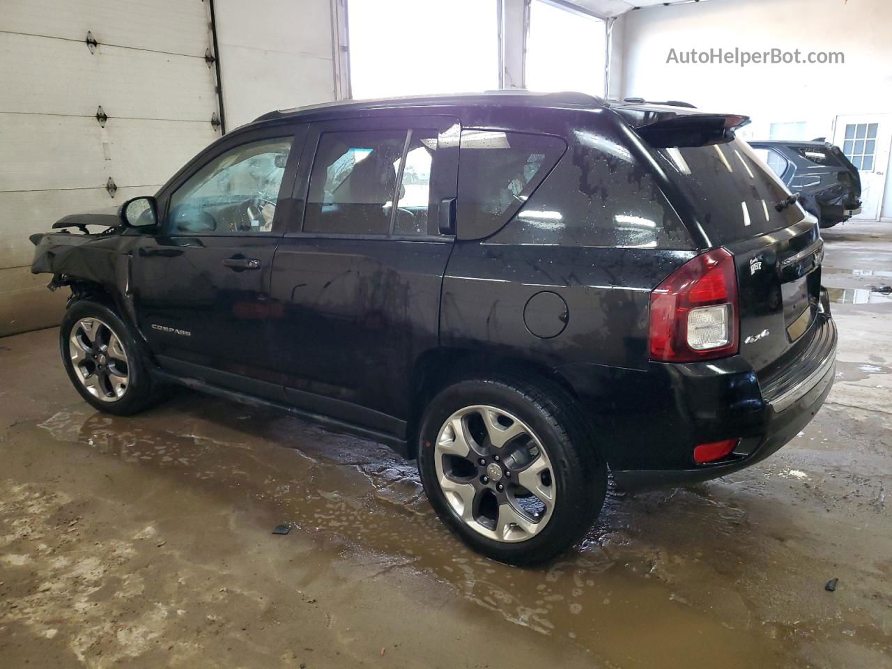 2016 Jeep Compass Latitude Black vin: 1C4NJDEB5GD729991