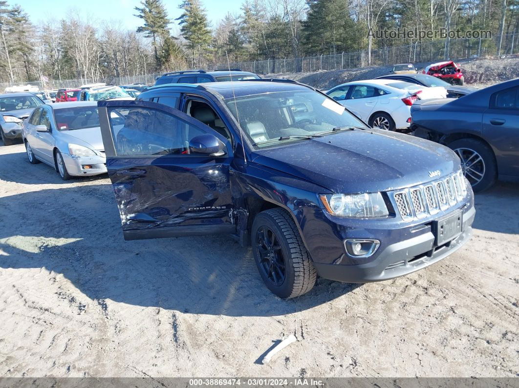 2016 Jeep Compass High Altitude Edition Синий vin: 1C4NJDEB5GD746872