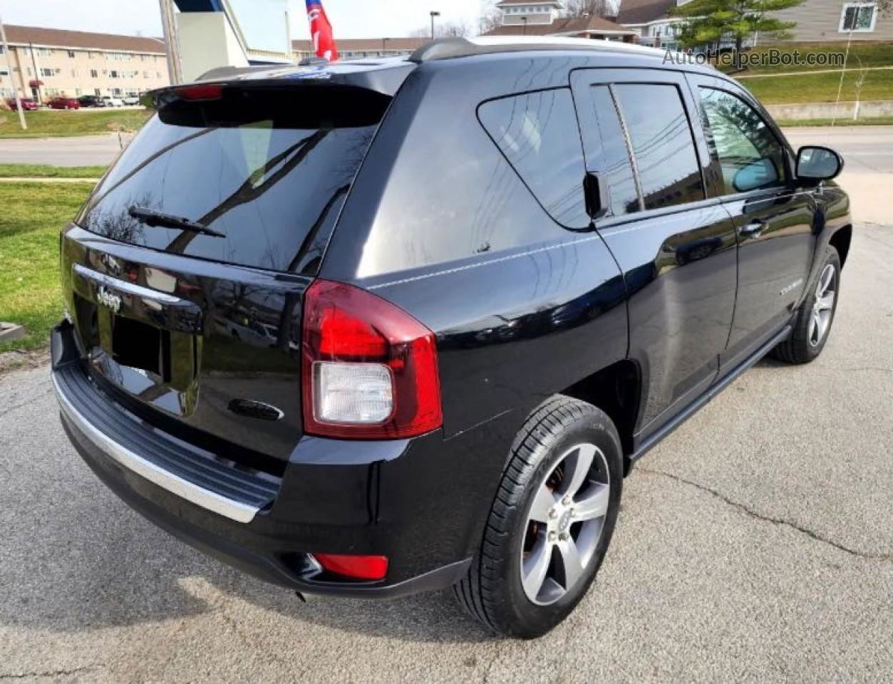 2016 Jeep Compass Latitude Black vin: 1C4NJDEB5GD757600