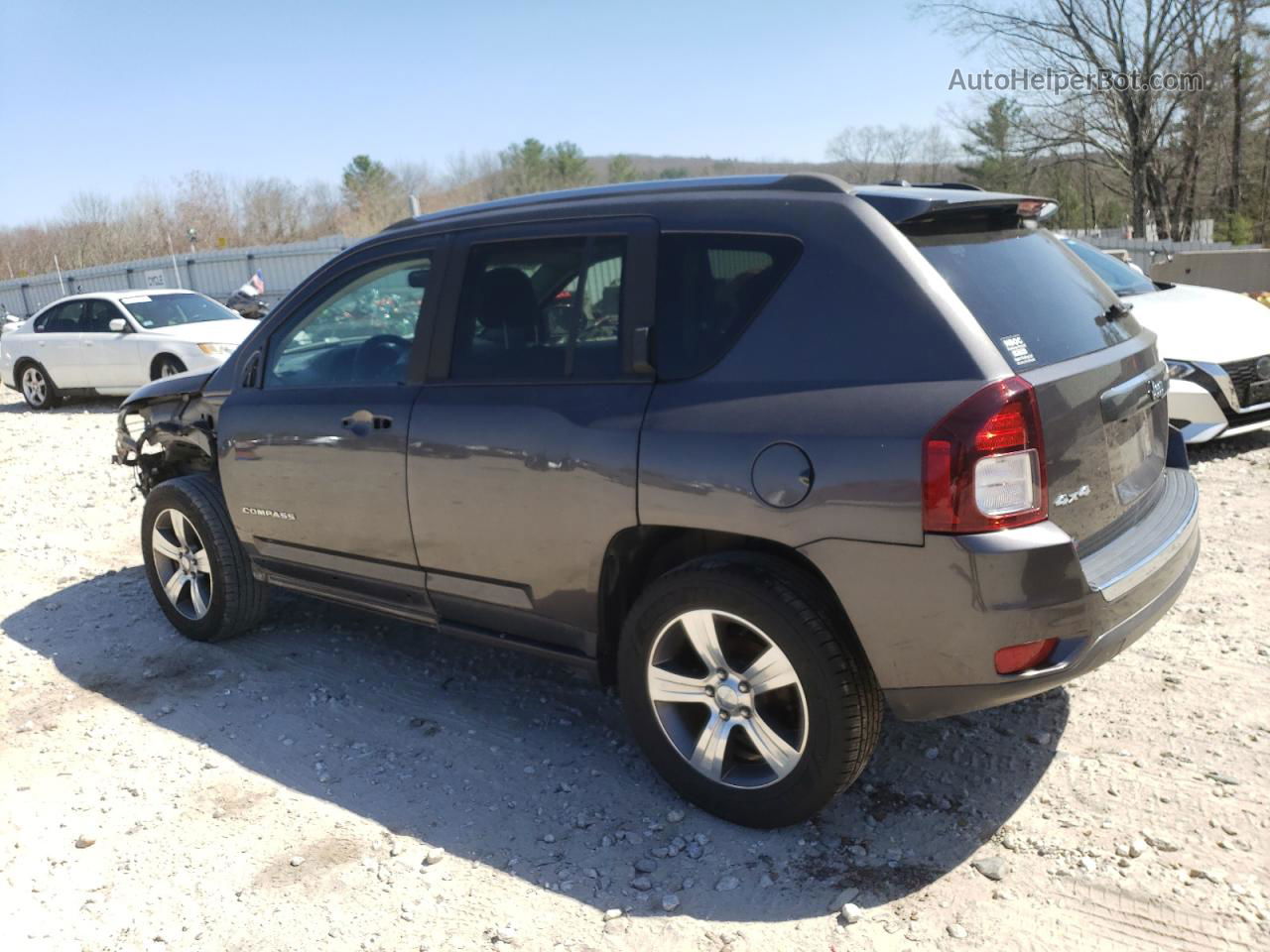 2016 Jeep Compass Latitude Серый vin: 1C4NJDEB5GD772520