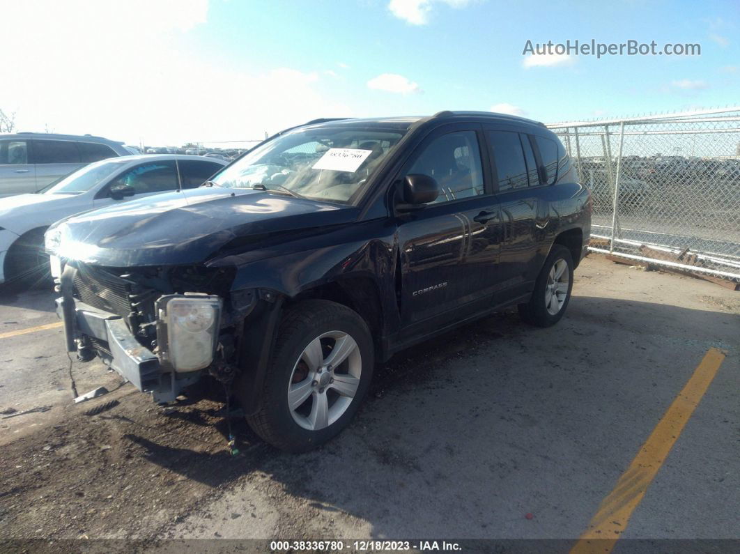 2013 Jeep Compass Latitude Blue vin: 1C4NJDEB6DD190079