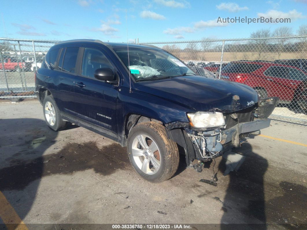 2013 Jeep Compass Latitude Blue vin: 1C4NJDEB6DD190079