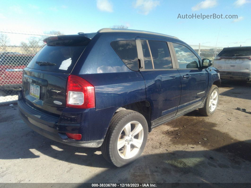 2013 Jeep Compass Latitude Blue vin: 1C4NJDEB6DD190079