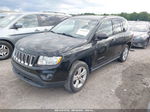 2013 Jeep Compass Latitude Black vin: 1C4NJDEB6DD192351