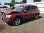 2013 Jeep Compass Latitude Red vin: 1C4NJDEB6DD217569