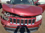 2013 Jeep Compass Latitude Red vin: 1C4NJDEB6DD217569