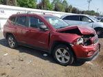 2013 Jeep Compass Latitude Red vin: 1C4NJDEB6DD217569