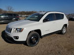 2013 Jeep Compass Latitude White vin: 1C4NJDEB6DD222674