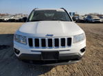 2013 Jeep Compass Latitude White vin: 1C4NJDEB6DD222674