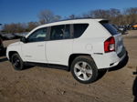 2013 Jeep Compass Latitude White vin: 1C4NJDEB6DD222674