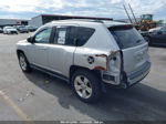 2013 Jeep Compass Latitude Silver vin: 1C4NJDEB6DD234758