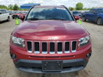 2014 Jeep Compass Latitude Red vin: 1C4NJDEB6ED621506