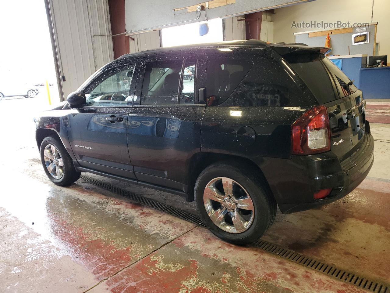 2014 Jeep Compass Latitude Black vin: 1C4NJDEB6ED852566