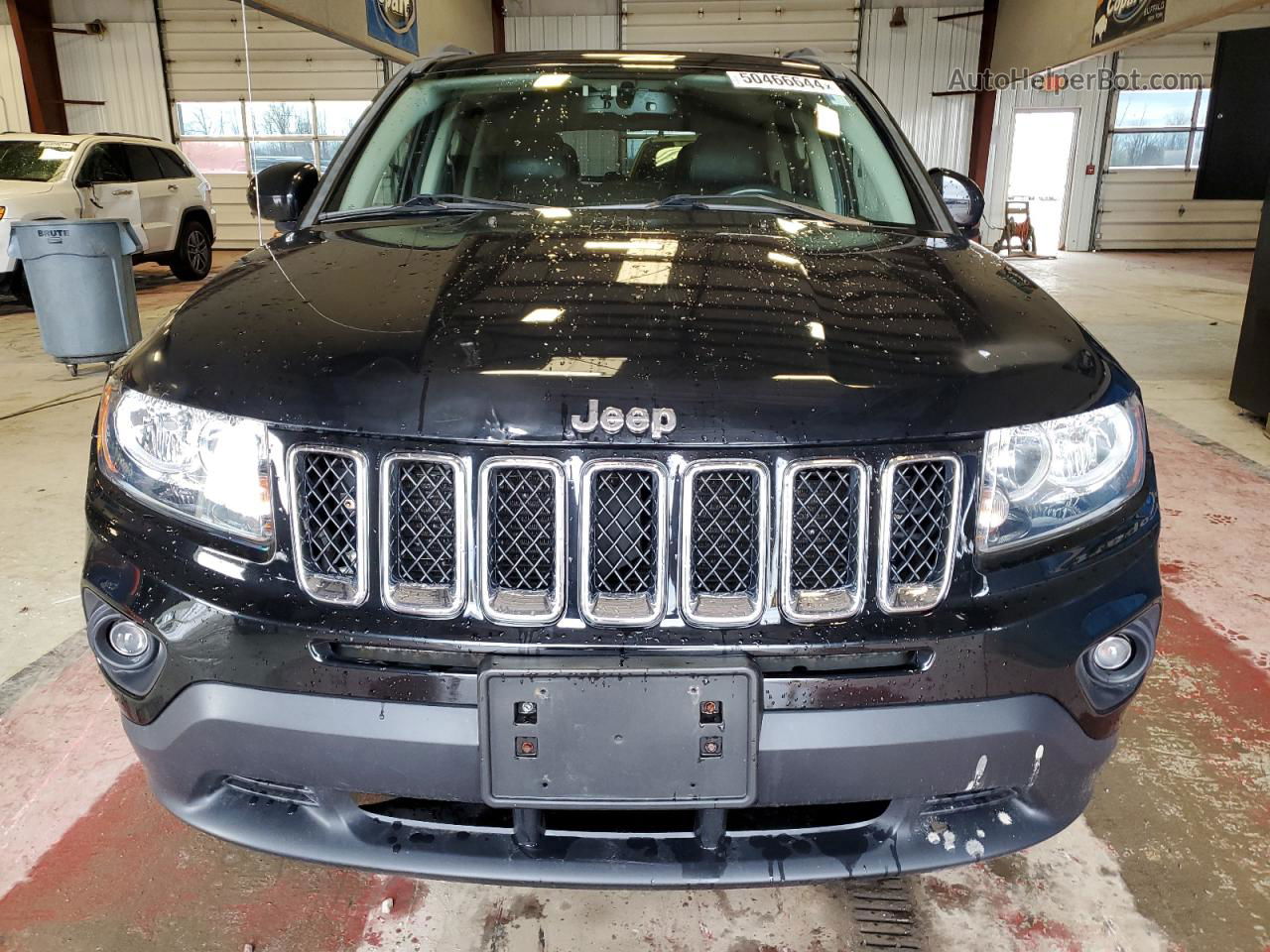 2014 Jeep Compass Latitude Black vin: 1C4NJDEB6ED852566