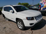 2016 Jeep Compass Latitude White vin: 1C4NJDEB6GD663371