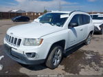 2013 Jeep Compass Latitude White vin: 1C4NJDEB7DD164381