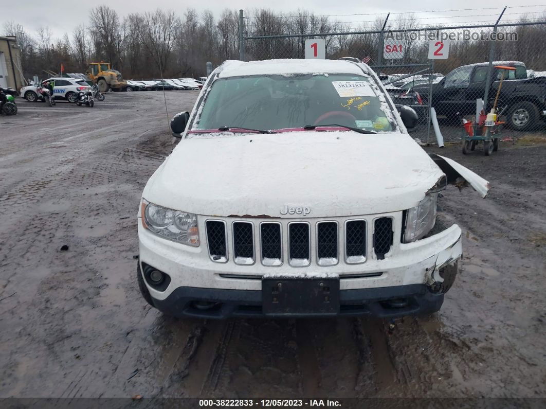 2013 Jeep Compass Latitude Белый vin: 1C4NJDEB7DD180628