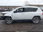 2013 Jeep Compass Latitude Белый vin: 1C4NJDEB7DD180628