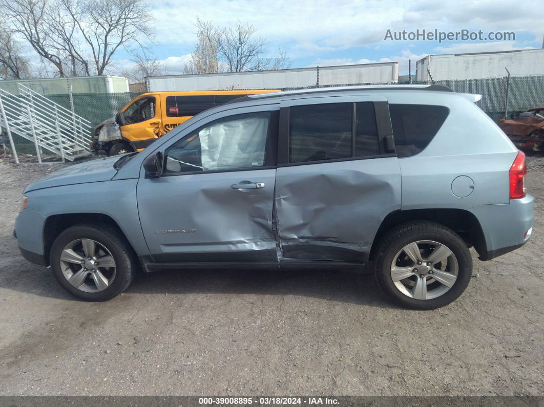 2013 Jeep Compass Latitude Light Blue vin: 1C4NJDEB7DD236373