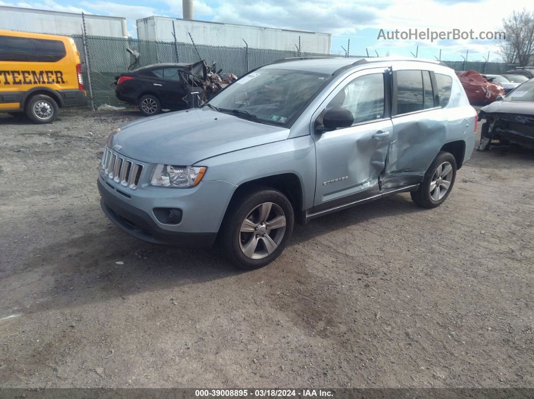 2013 Jeep Compass Latitude Light Blue vin: 1C4NJDEB7DD236373