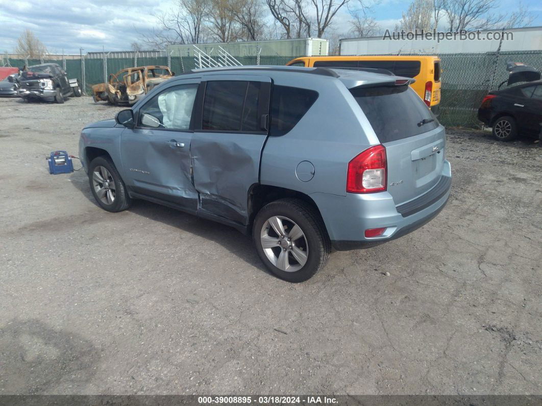 2013 Jeep Compass Latitude Light Blue vin: 1C4NJDEB7DD236373