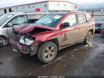 2013 Jeep Compass Latitude Burgundy vin: 1C4NJDEB7DD237104