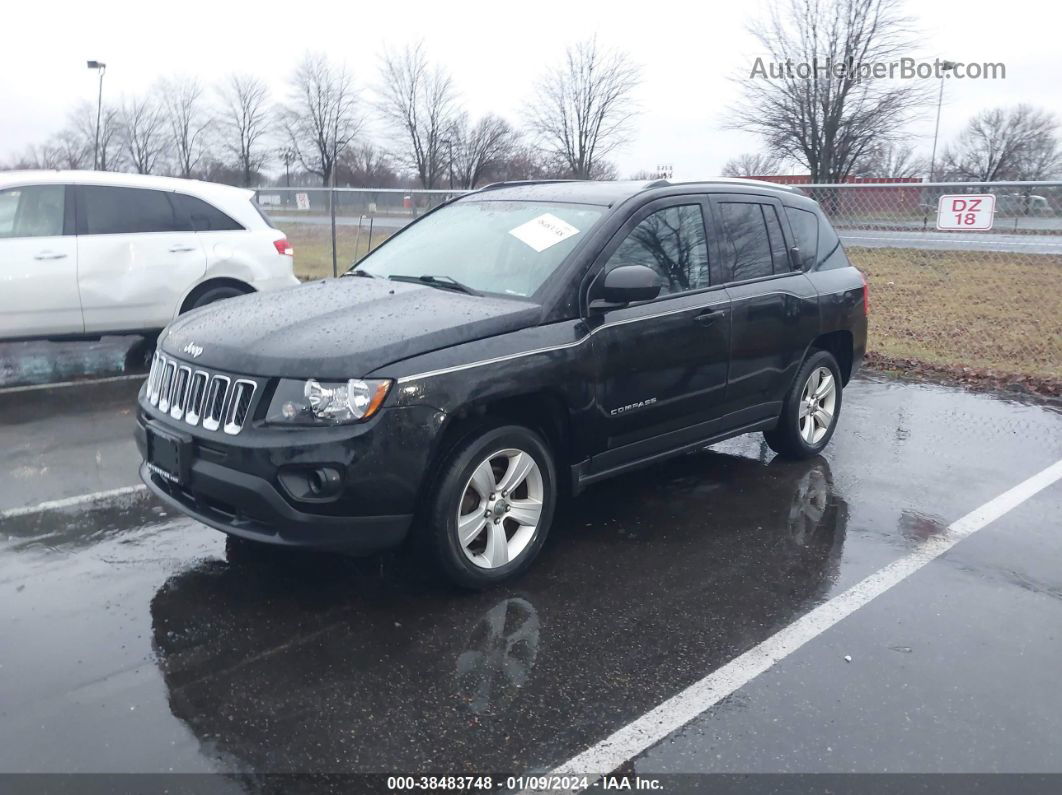 2013 Jeep Compass Latitude Black vin: 1C4NJDEB7DD246353